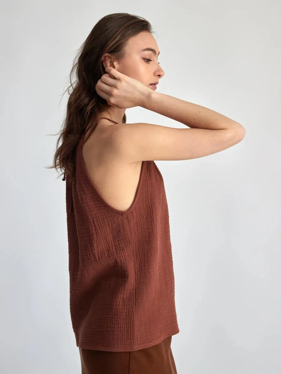 Lepidoptere Elfy Camisole (Brown)