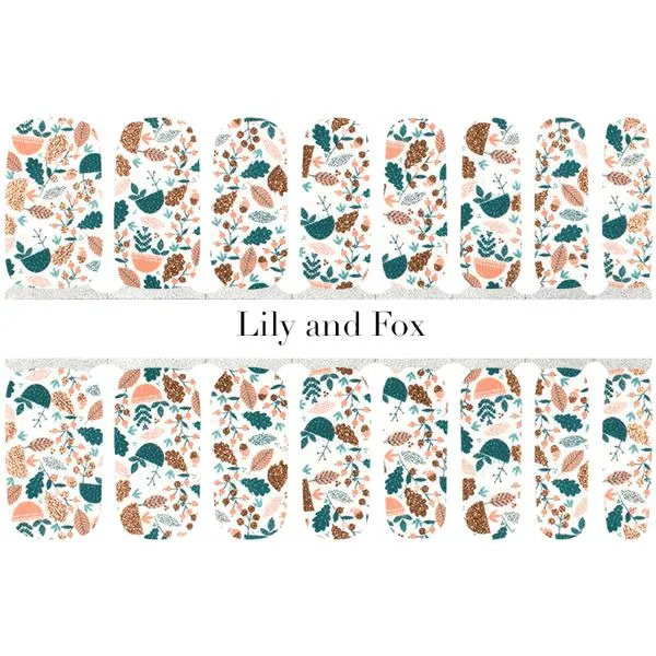 Lily And Fox - Nail Wrap - Rustic Treasures