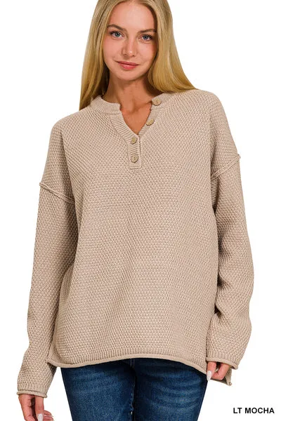 Luna Henley Sweater