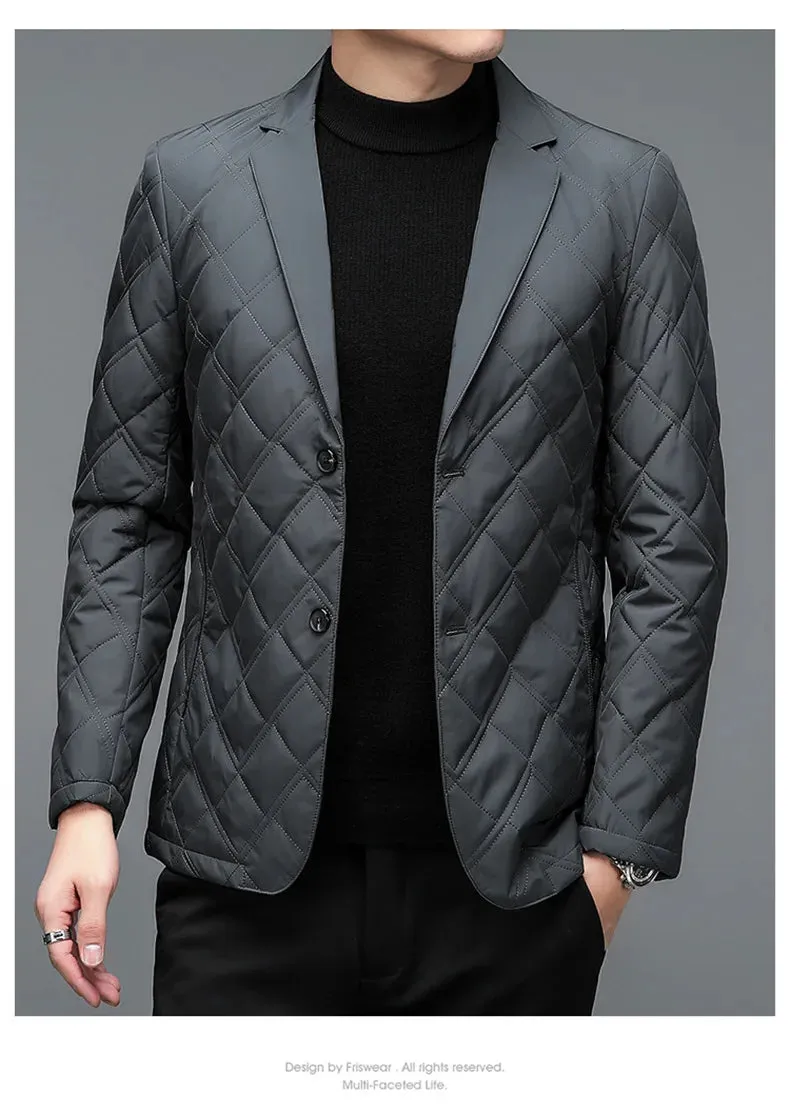 Luxurious Breasted Duck Down Blazer