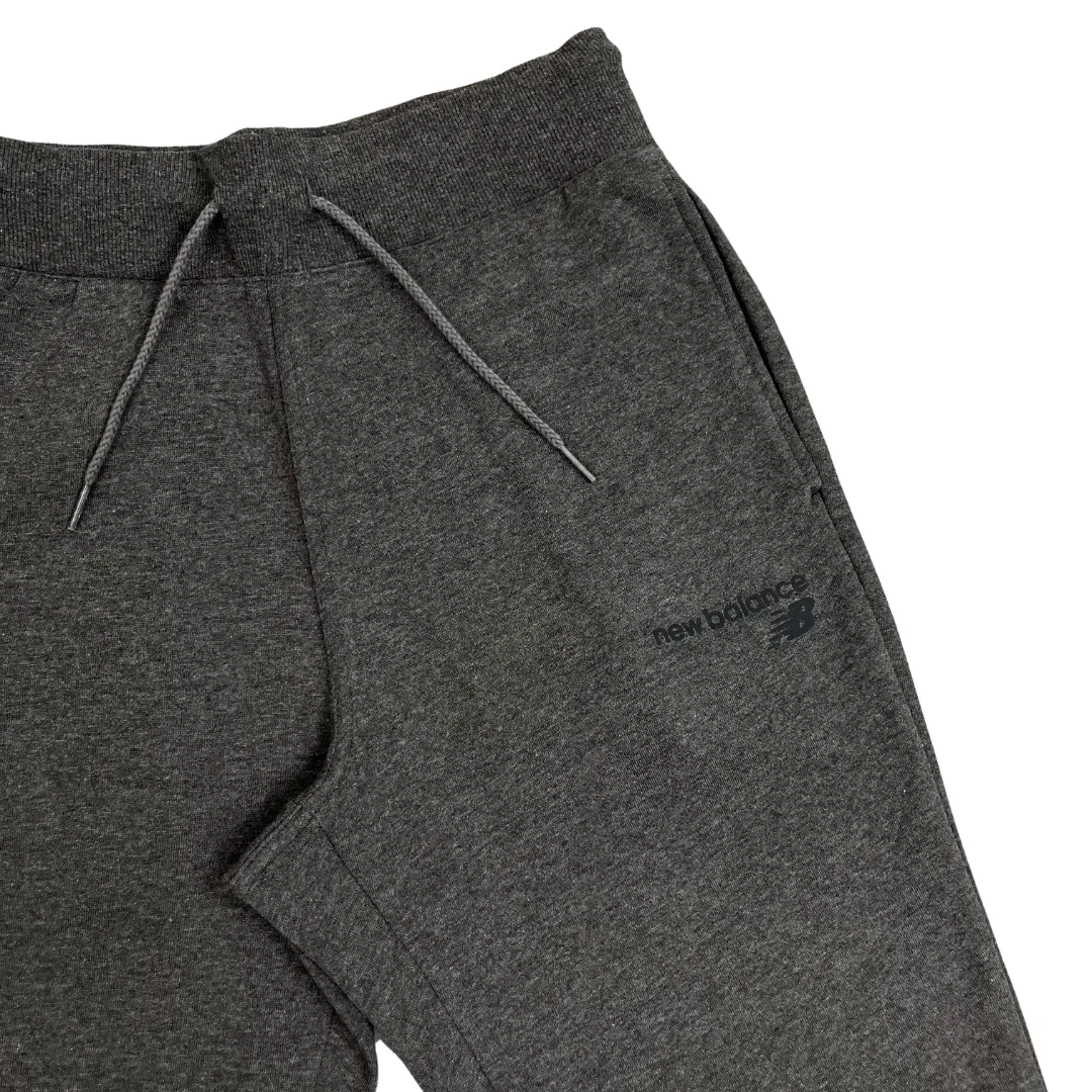 New Balance Logo Fleece Pants - Charcoal Grey