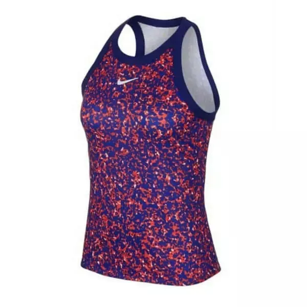 Nike Women's Court Tank Vest Top - Confetti Purple