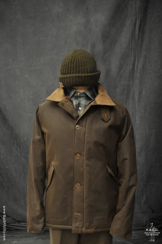 Outdoorsman Waxed Jacket - Wax Khaki - M, XL (NO RETURN)