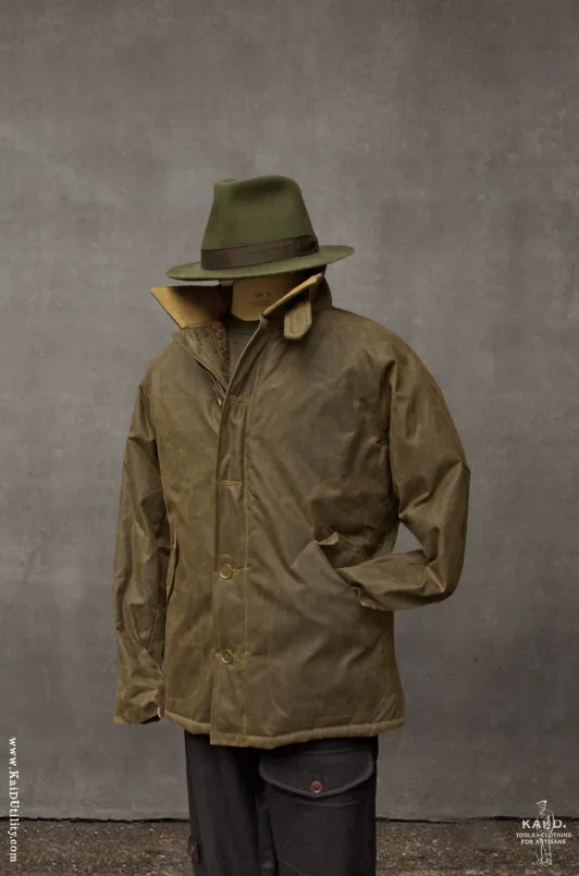 Outdoorsman Waxed Jacket - Wax Khaki - M, XL (NO RETURN)