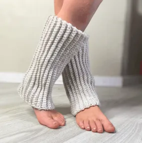 PATTERN: Kids Leg Warmers Ribbed