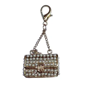 Pearl Purse Dog Collar Charm