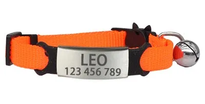 Personalized Custom Collar for Cats