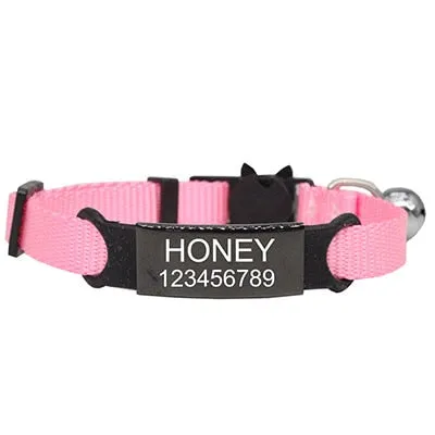 Personalized Custom Collar for Cats