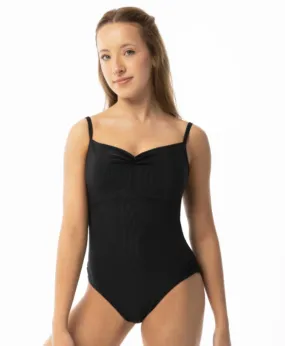 Pinch Front Empire Cami Leotard 2522A