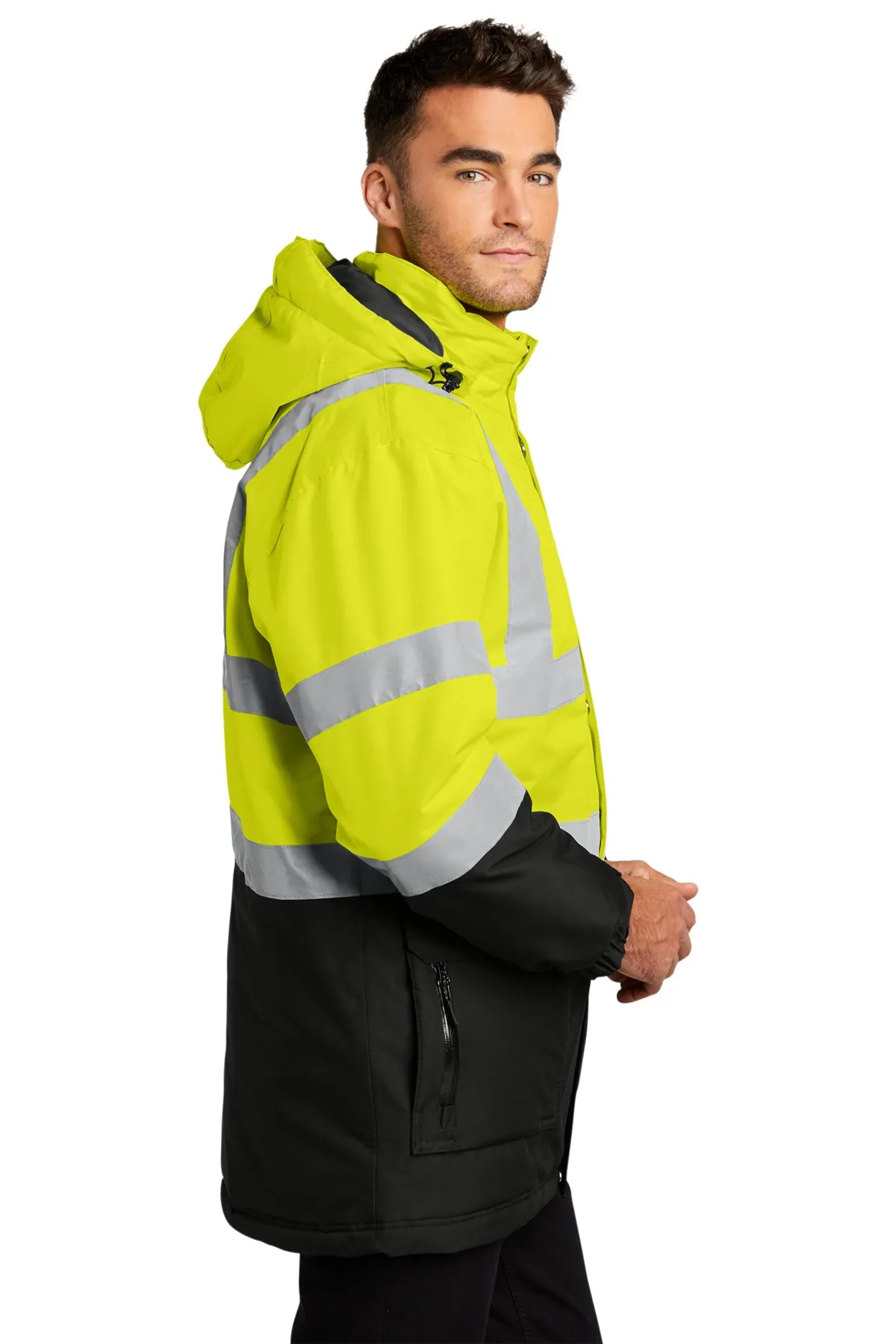 Port Authority® ANSI 107 Class 3 Safety Heavyweight Parka