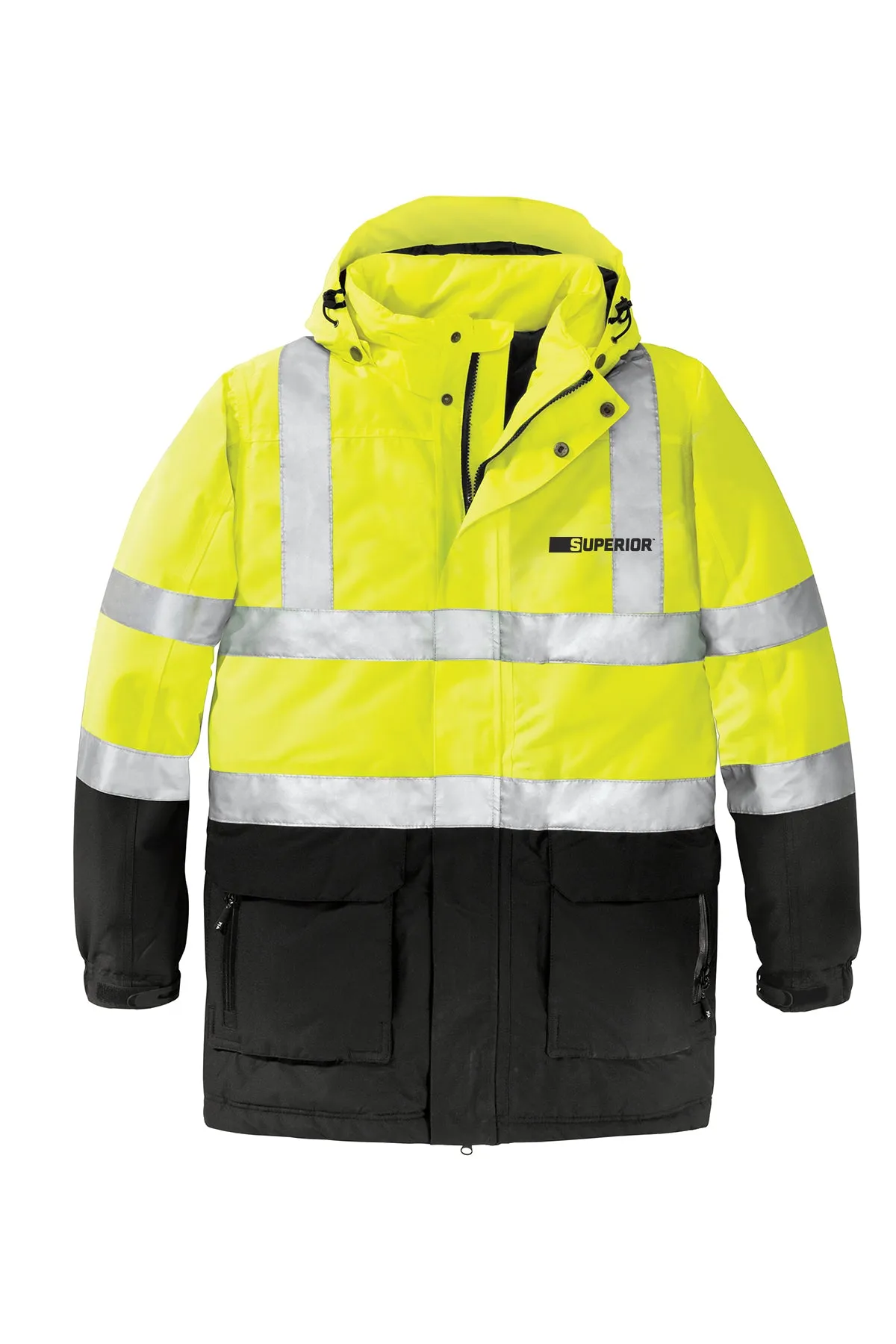 Port Authority® ANSI 107 Class 3 Safety Heavyweight Parka