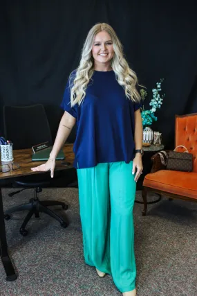 Preppy Perfection Jade Green Dress Pants