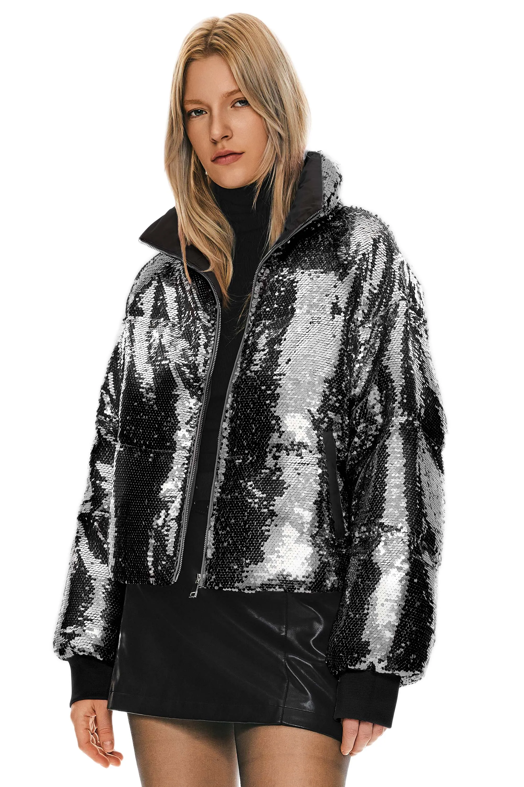 Puff-O O-Lab Disco Sequin Jacket