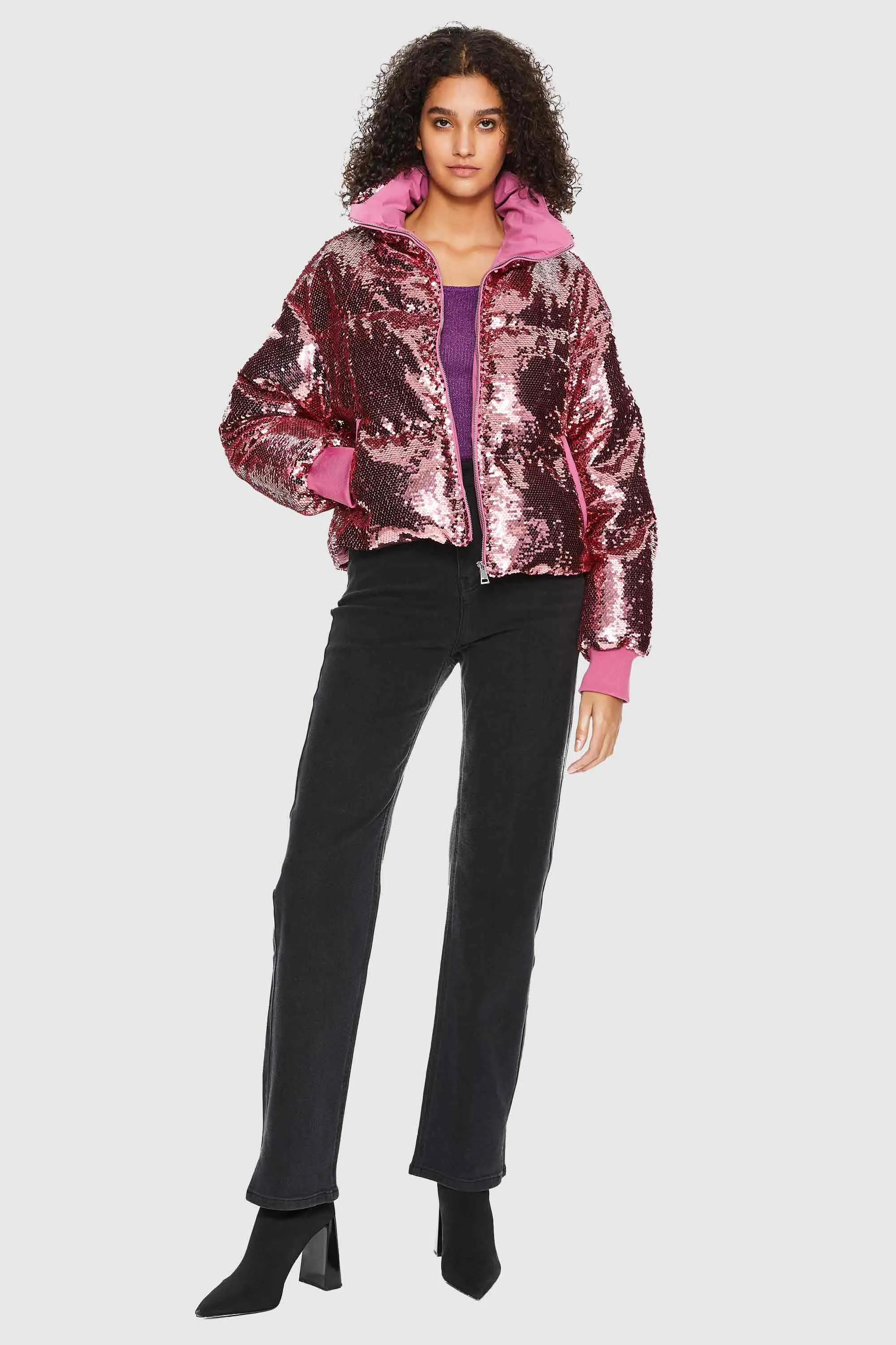 Puff-O O-Lab Disco Sequin Jacket