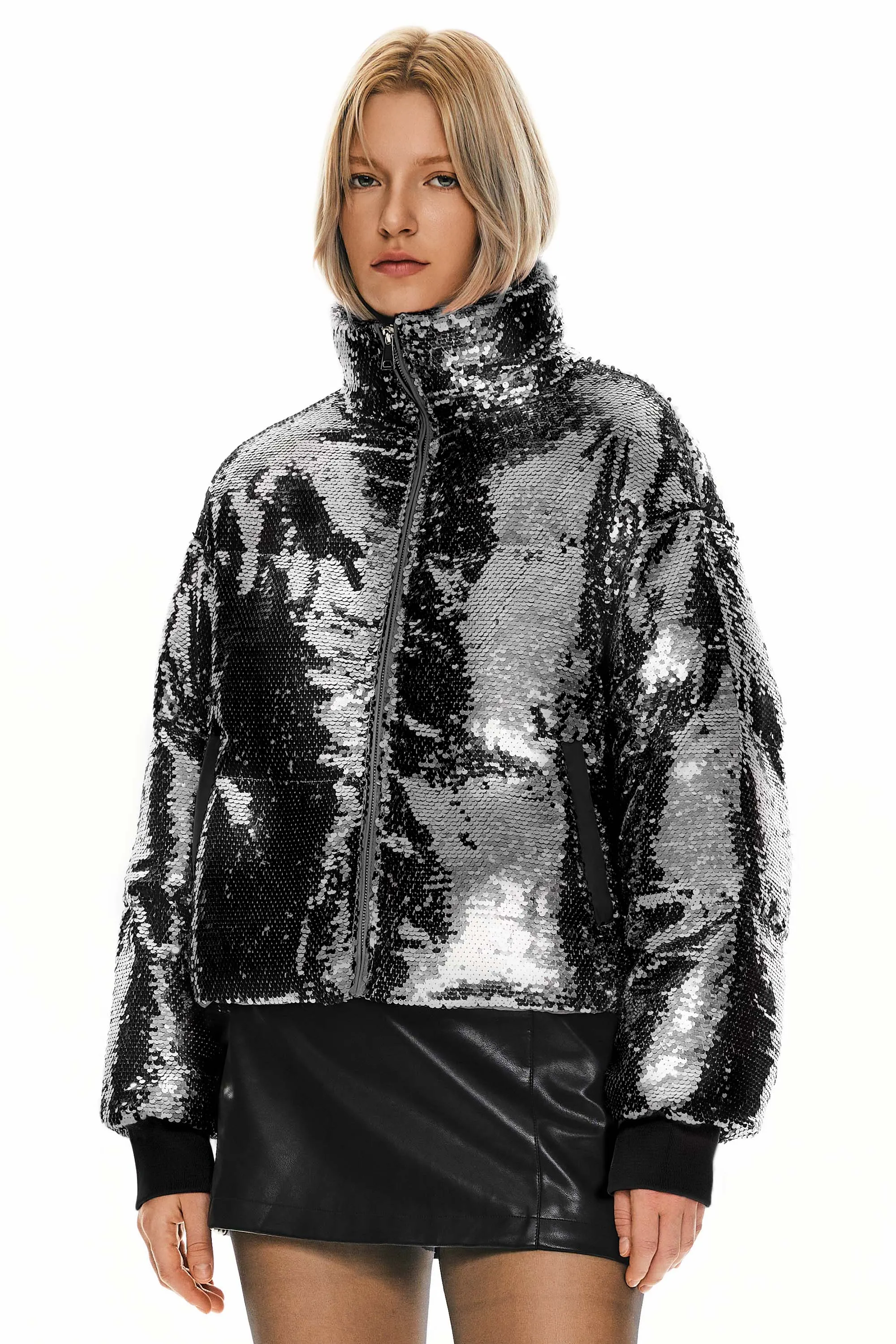 Puff-O O-Lab Disco Sequin Jacket