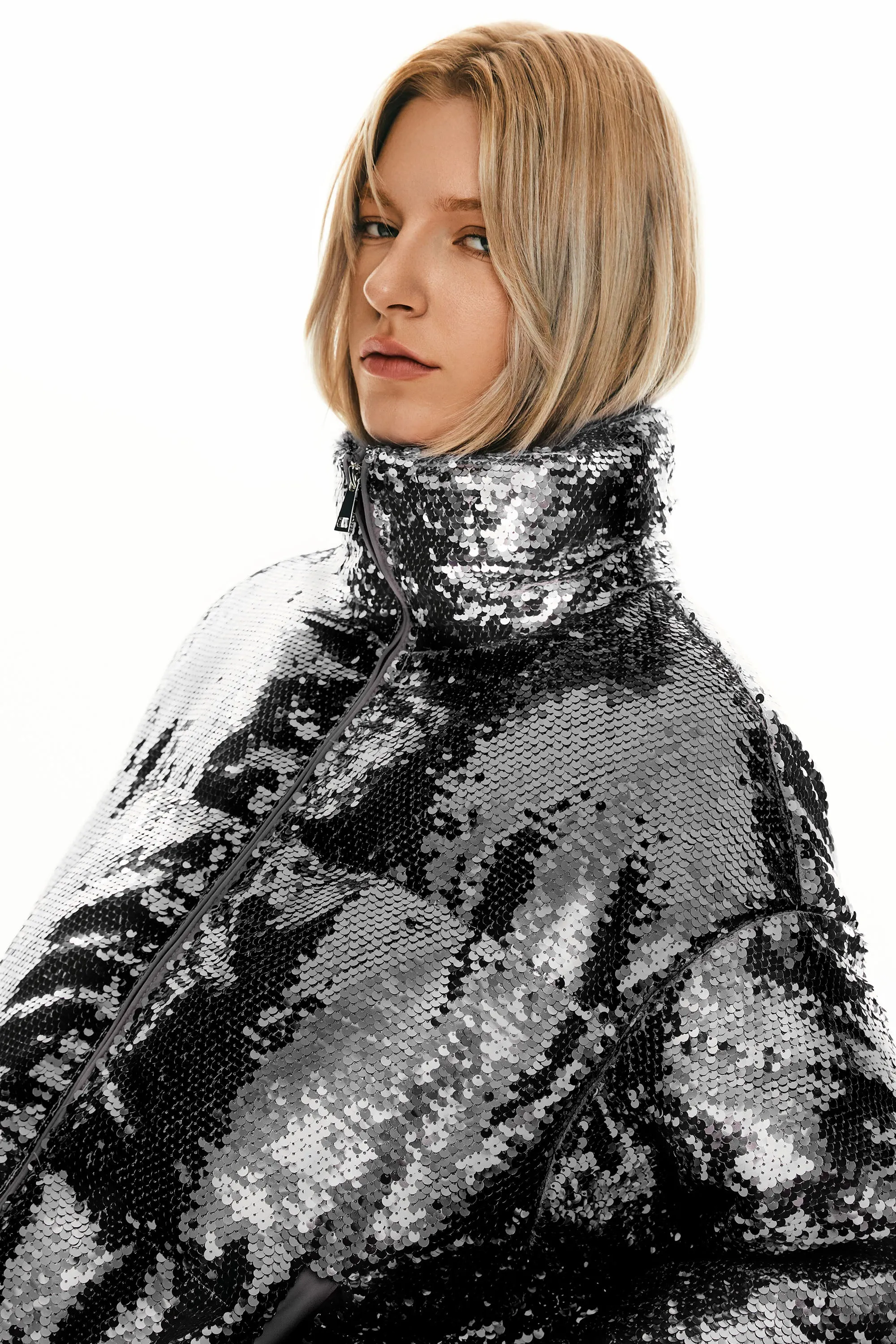 Puff-O O-Lab Disco Sequin Jacket