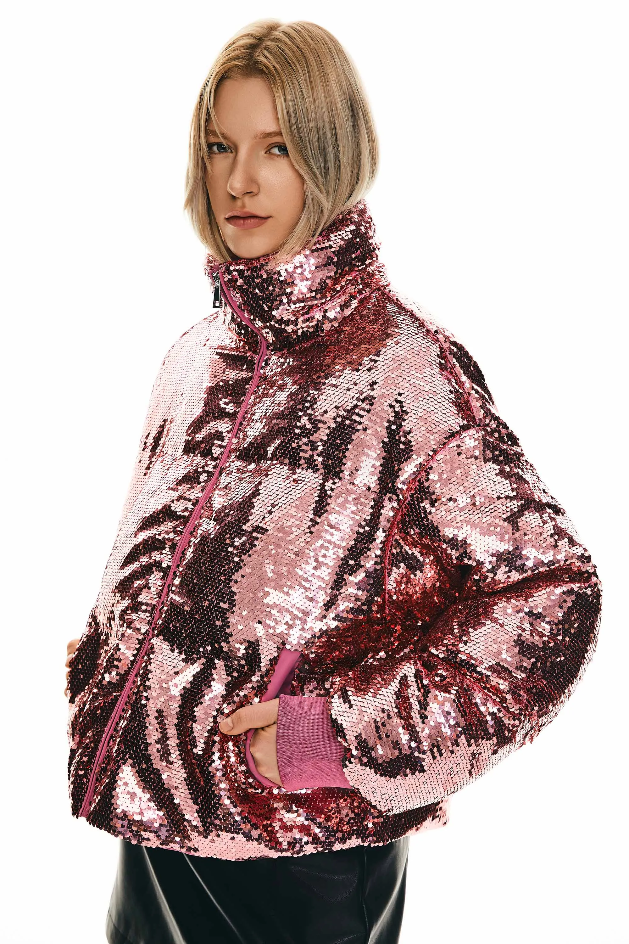 Puff-O O-Lab Disco Sequin Jacket