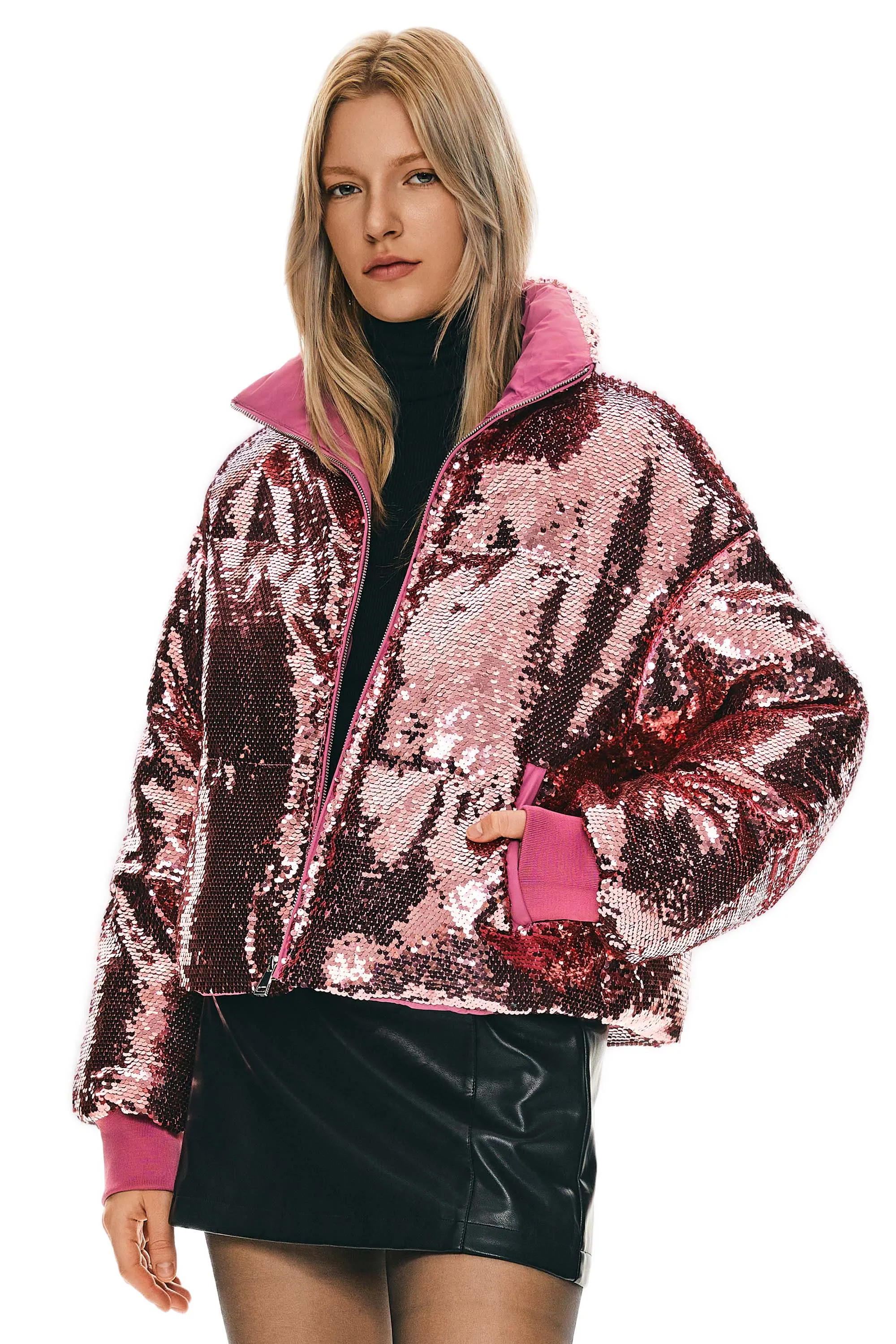 Puff-O O-Lab Disco Sequin Jacket