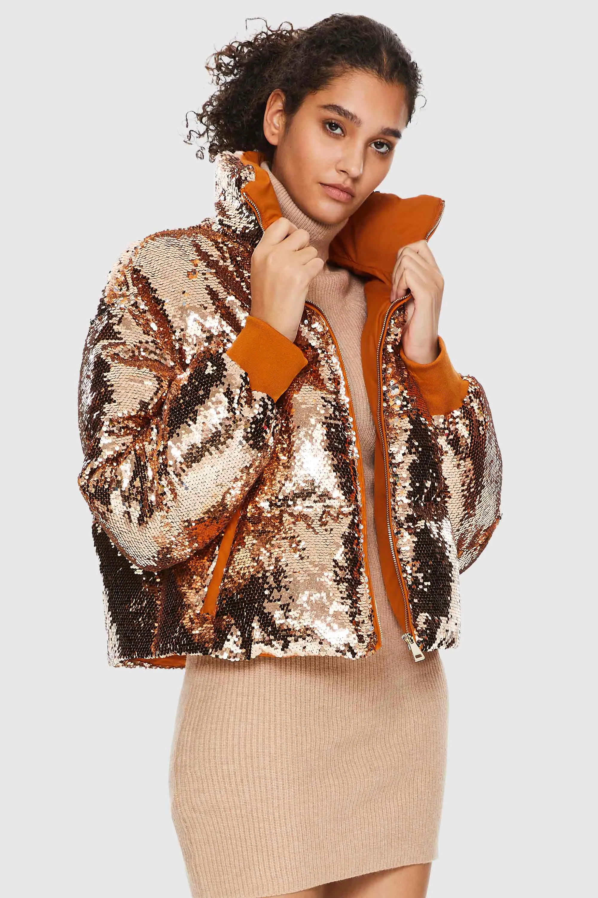 Puff-O O-Lab Disco Sequin Jacket