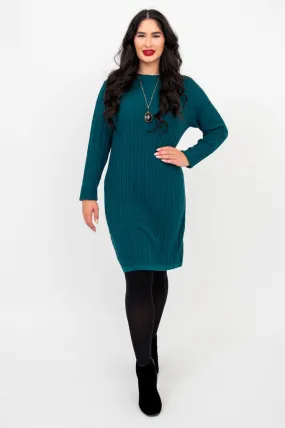 Rowan Dress, Teal, Cotton