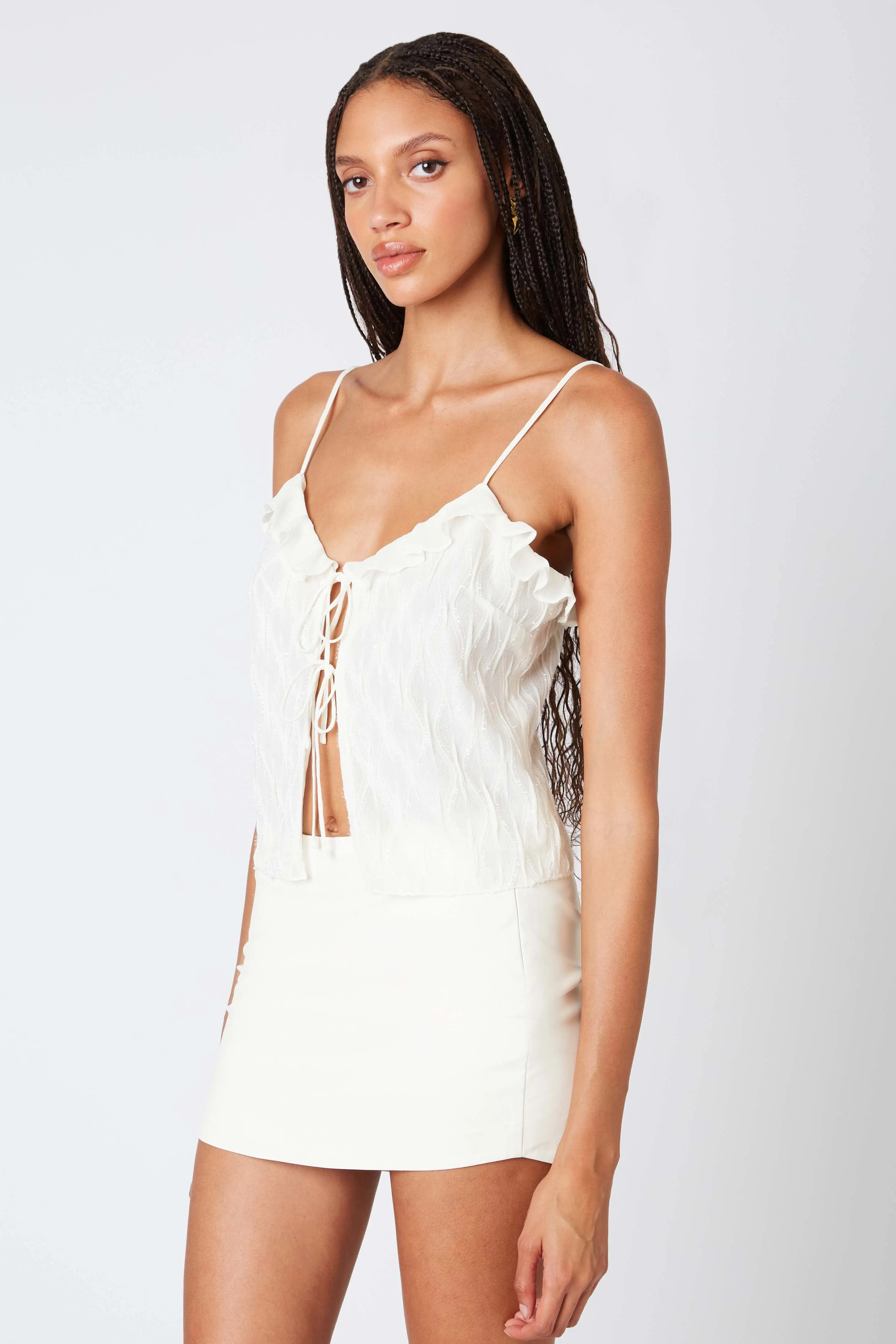 Sequined Camisole Top