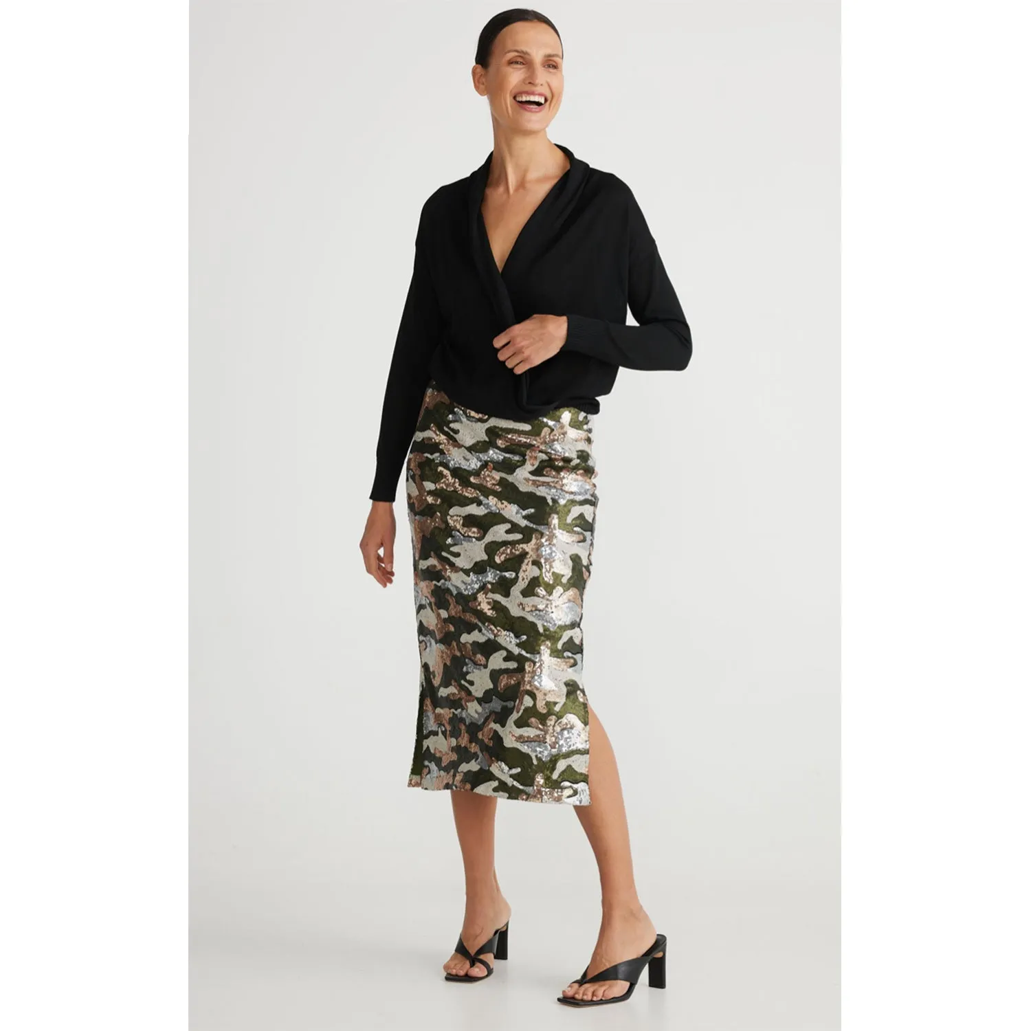 Skirt Etienne - Marble