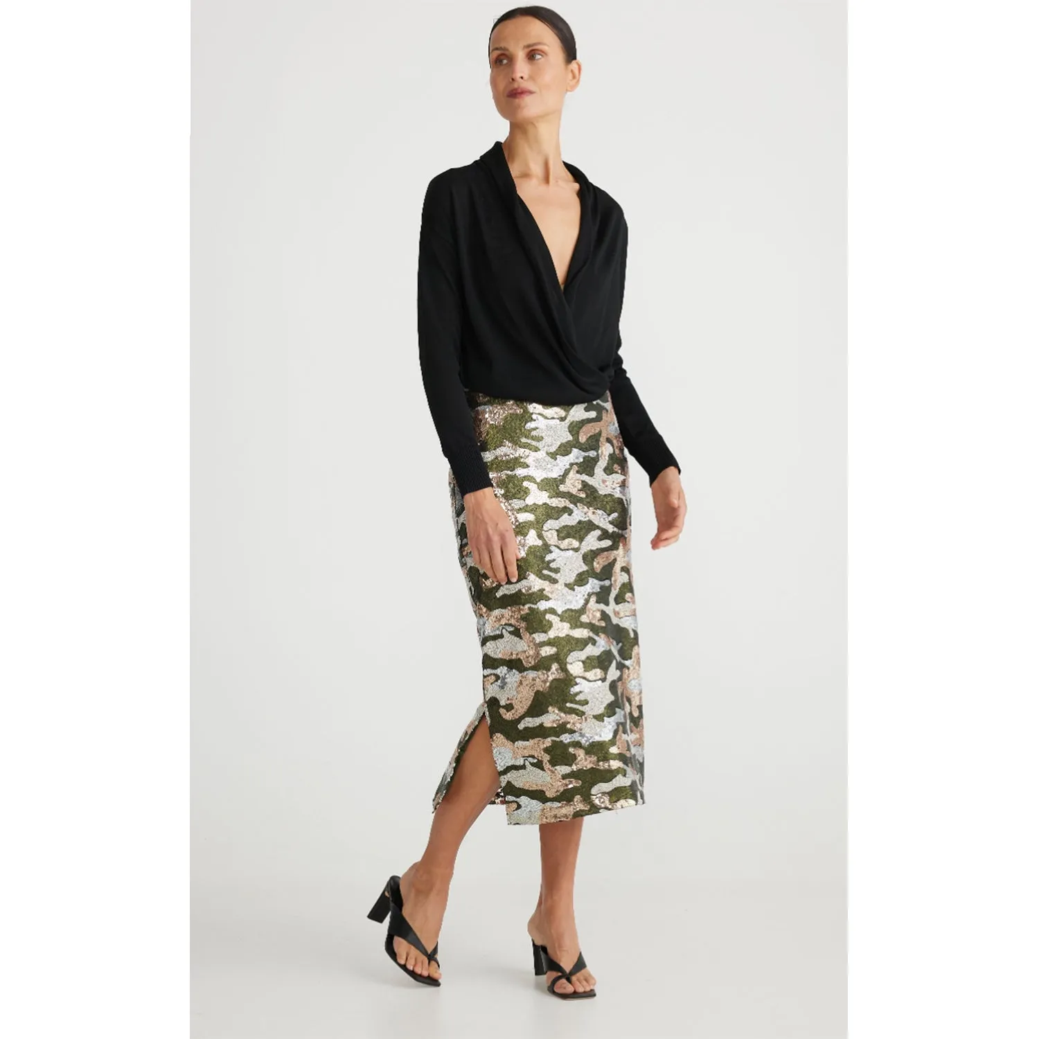 Skirt Etienne - Marble