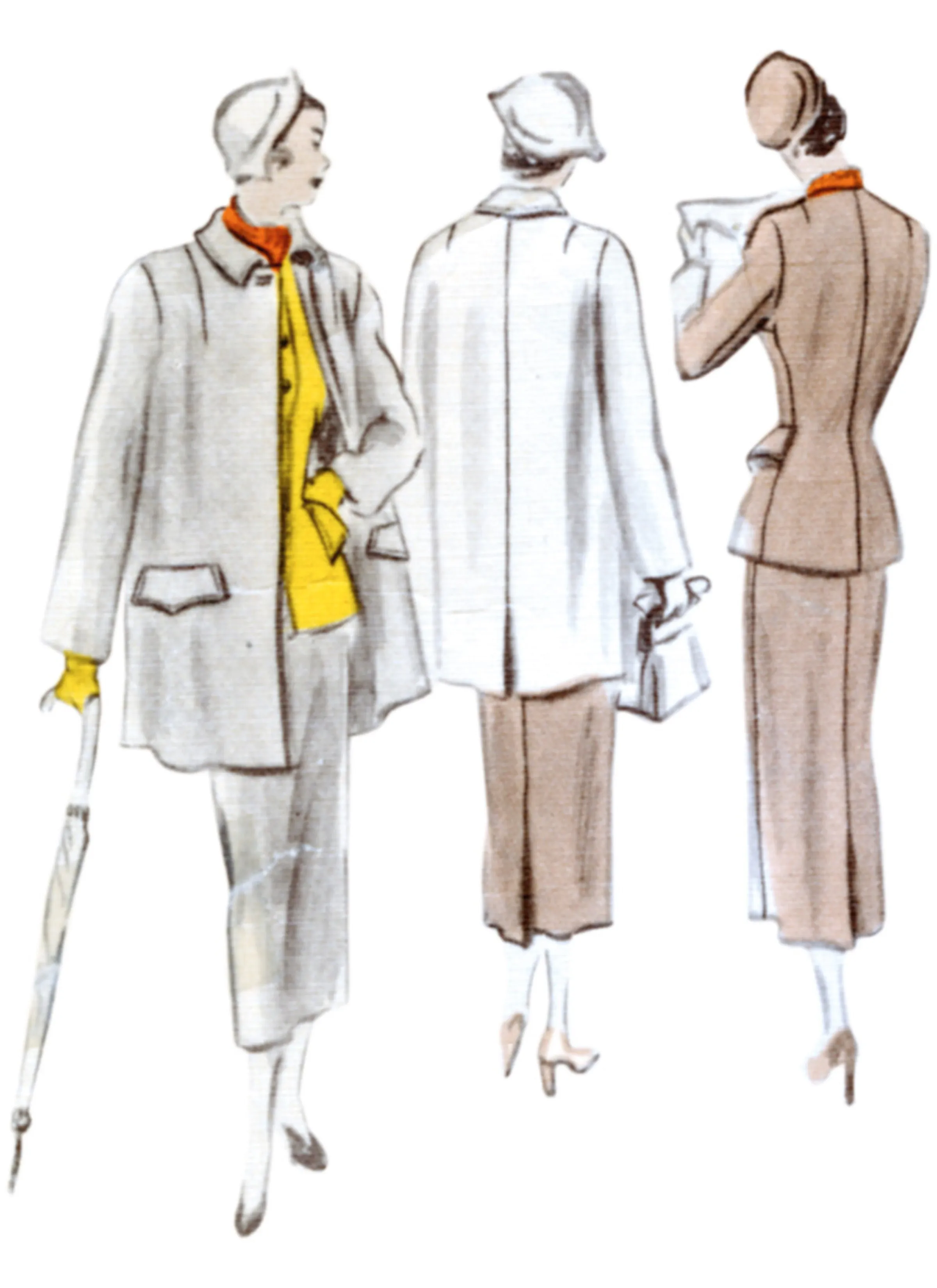 SKIRT SUIT - V1932