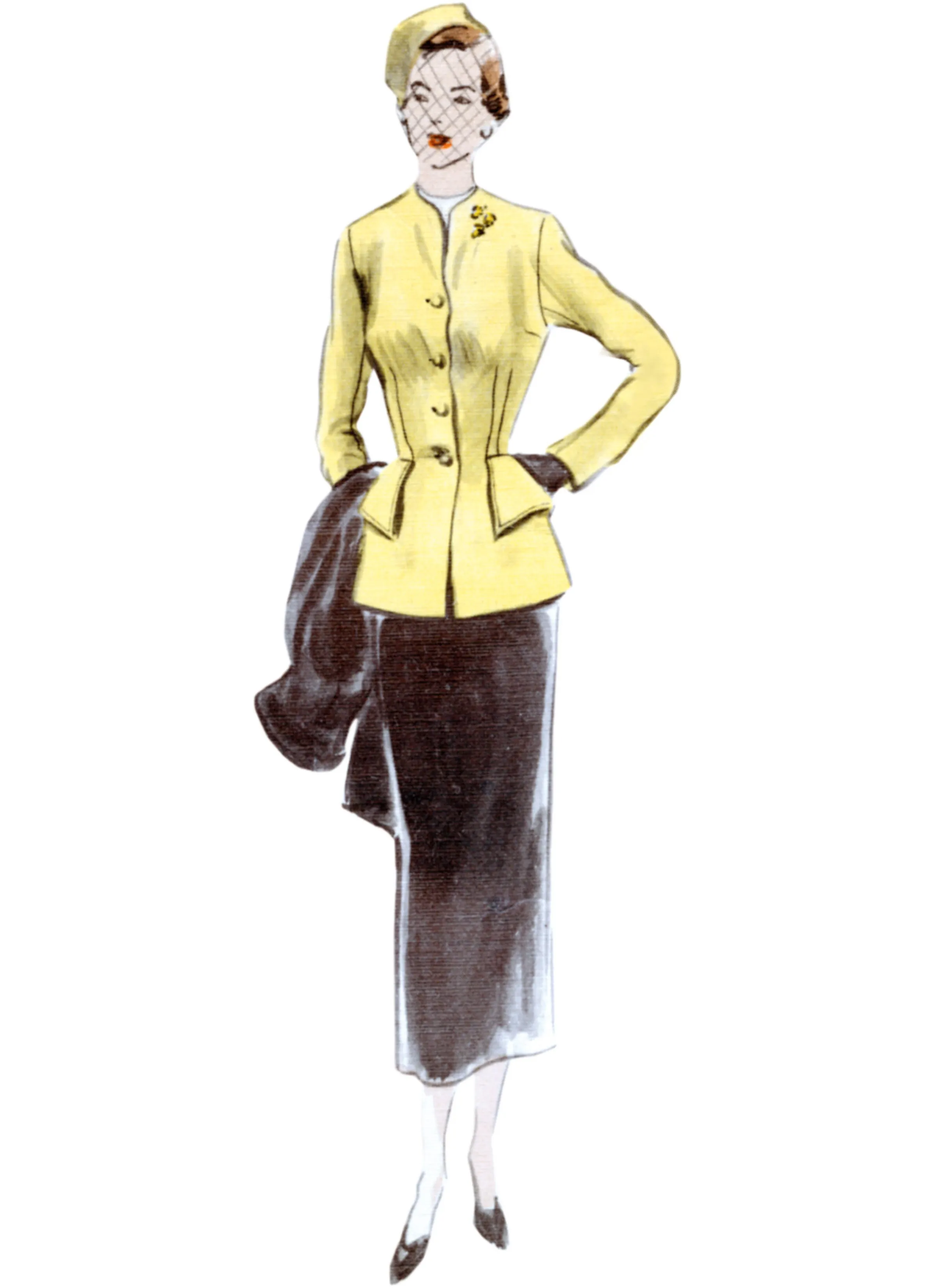 SKIRT SUIT - V1932