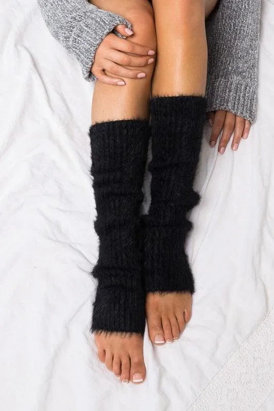 Soft Eyelash Leg Warmers