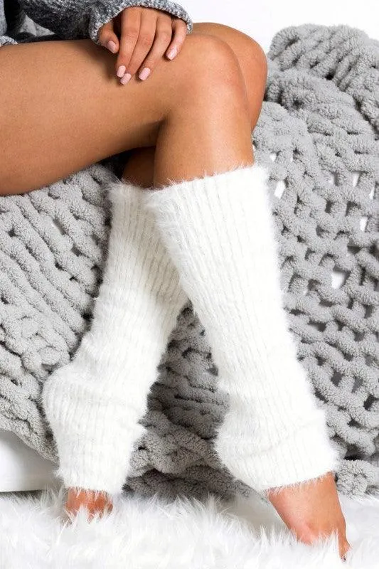 Soft Eyelash Leg Warmers