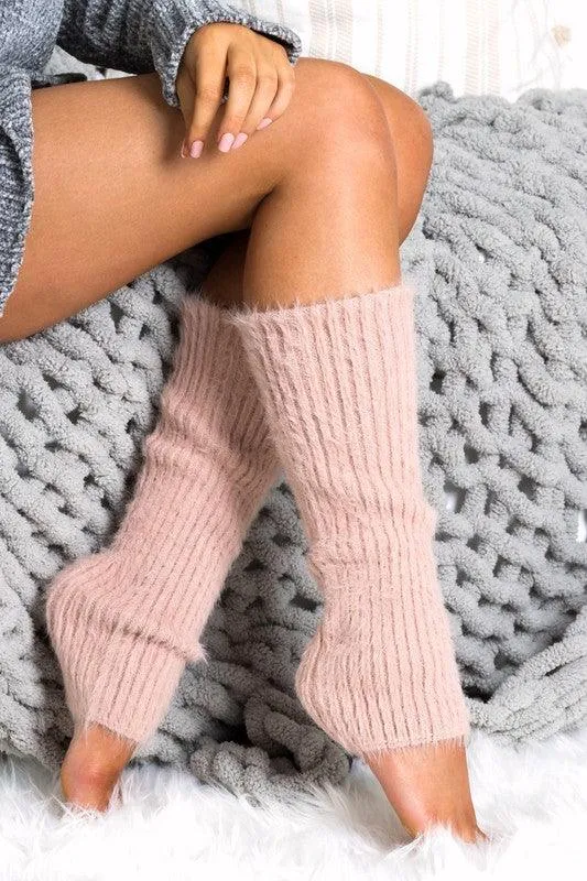 Soft Eyelash Leg Warmers