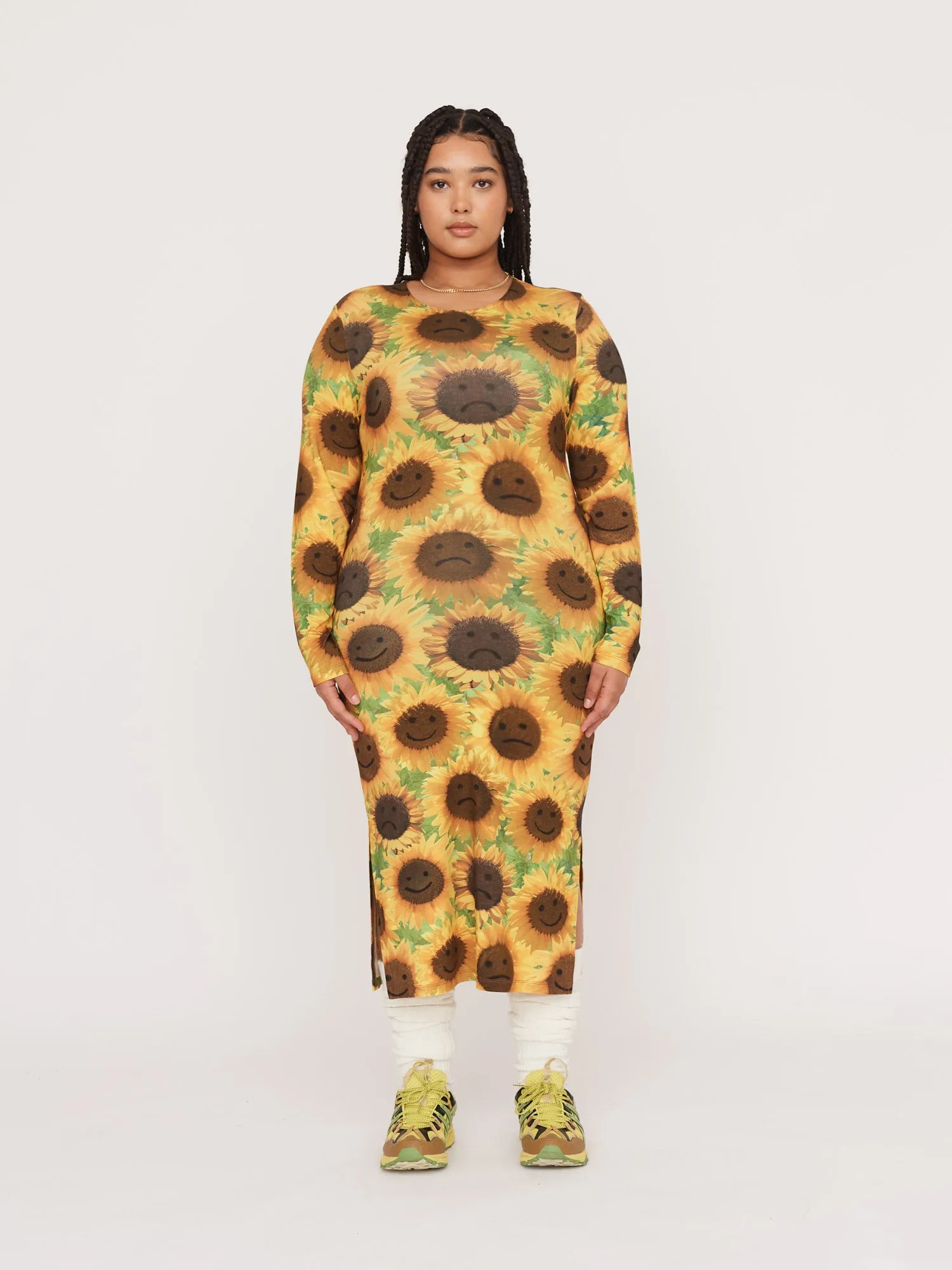 Sunflower Fitted Dress