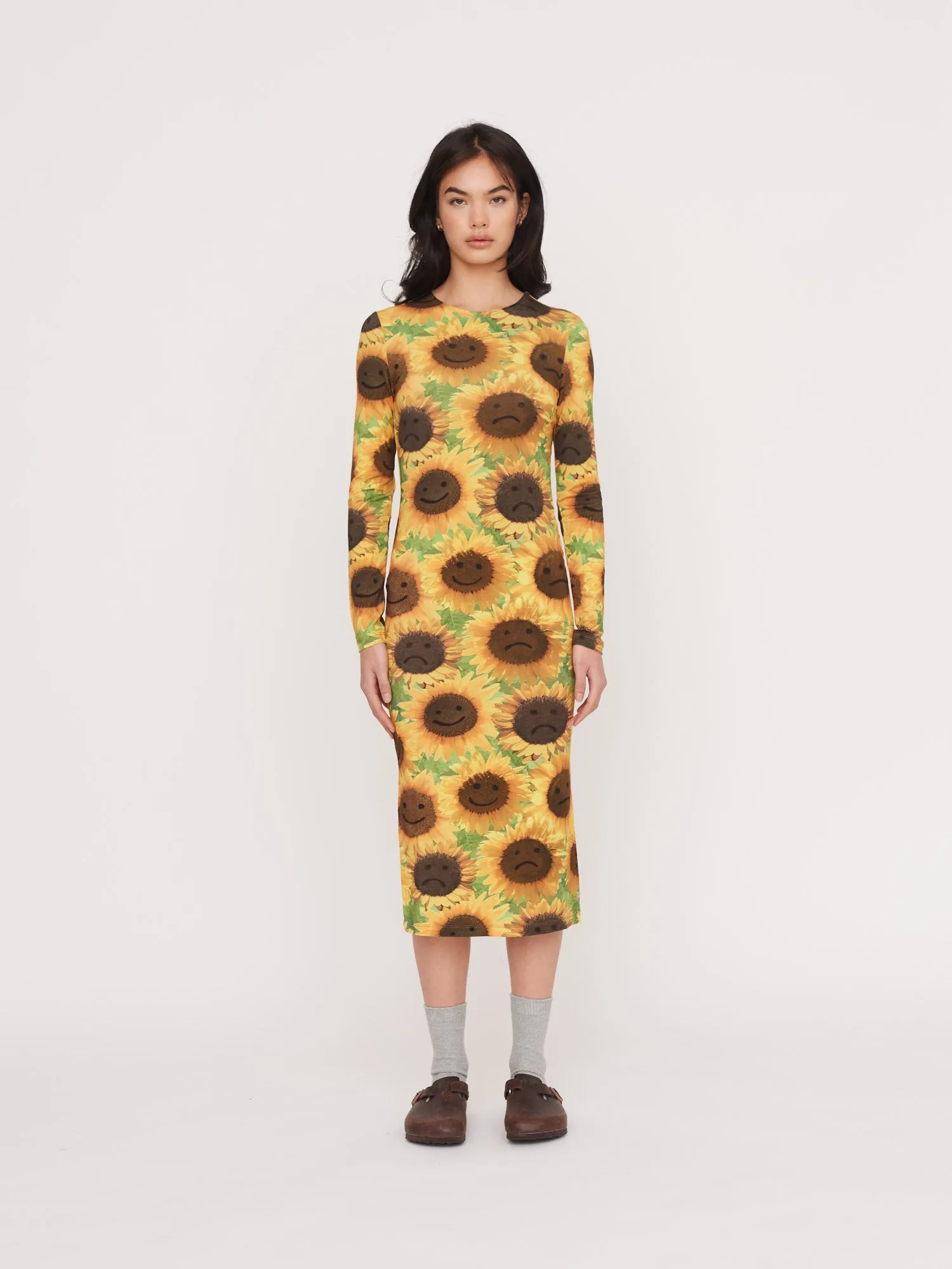 Sunflower Fitted Dress