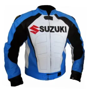 Suzuki Leather Motorcycle Jacket