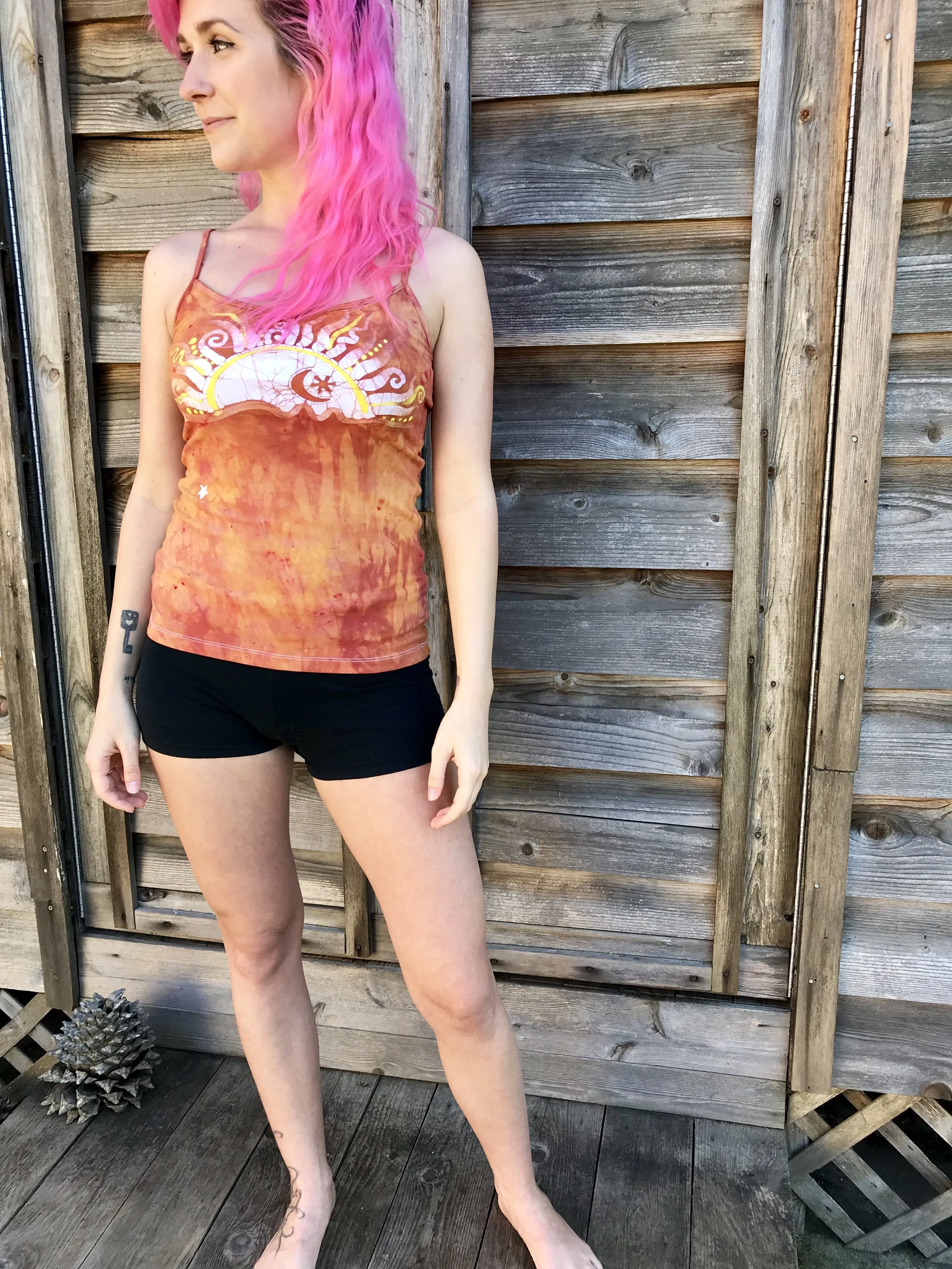 Sweet Orange Sunrise Yoga Camisole