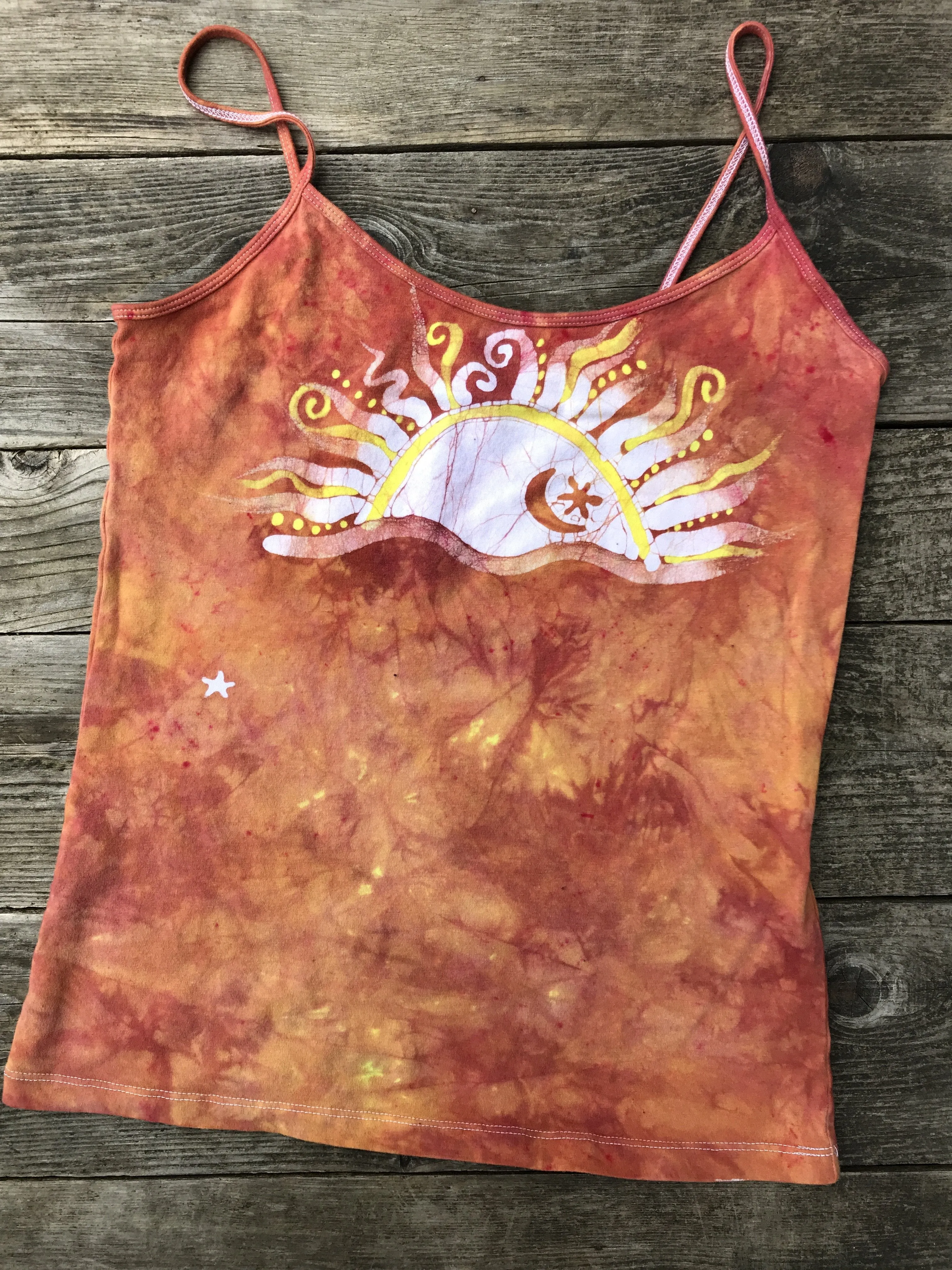 Sweet Orange Sunrise Yoga Camisole