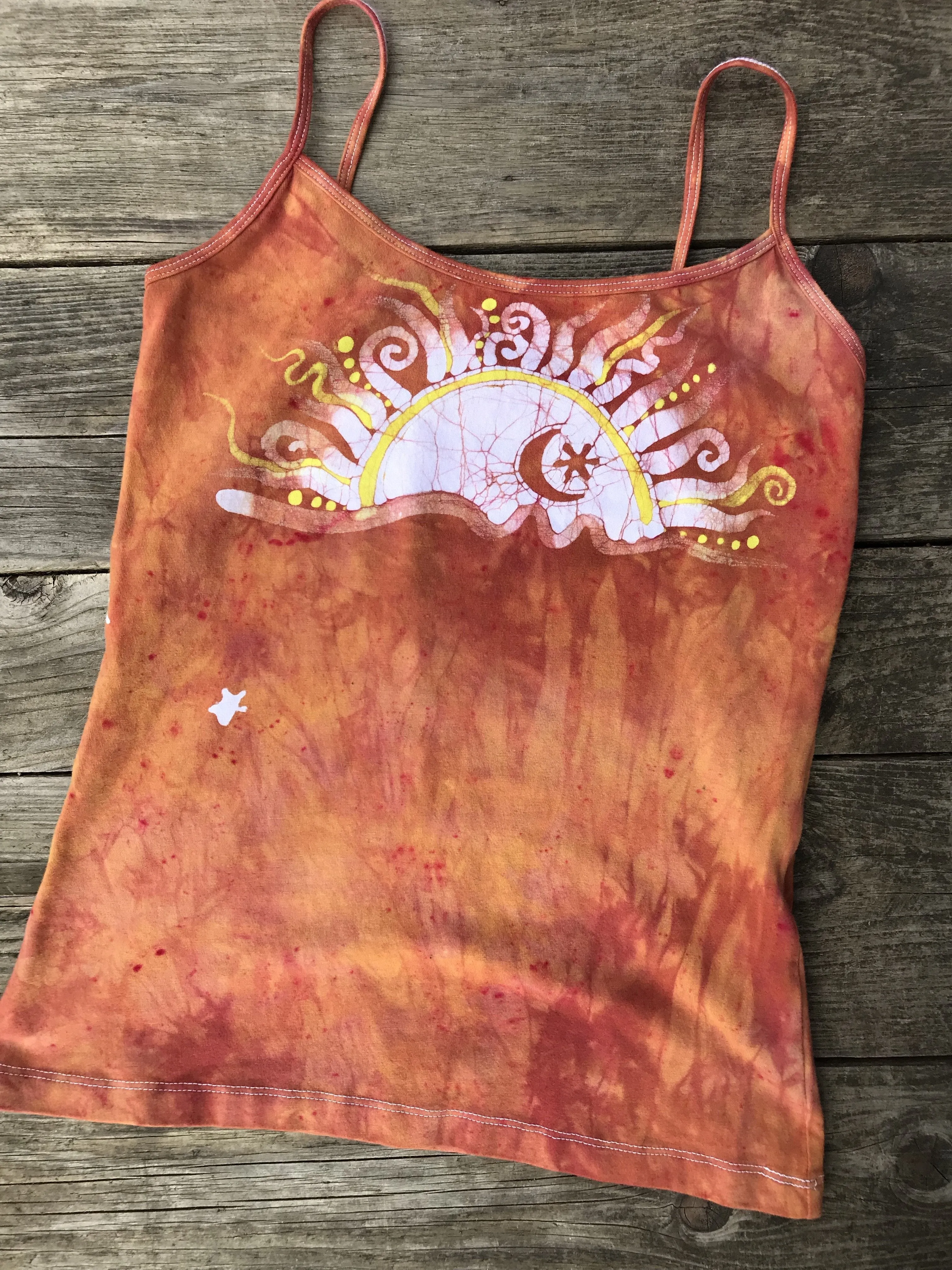 Sweet Orange Sunrise Yoga Camisole