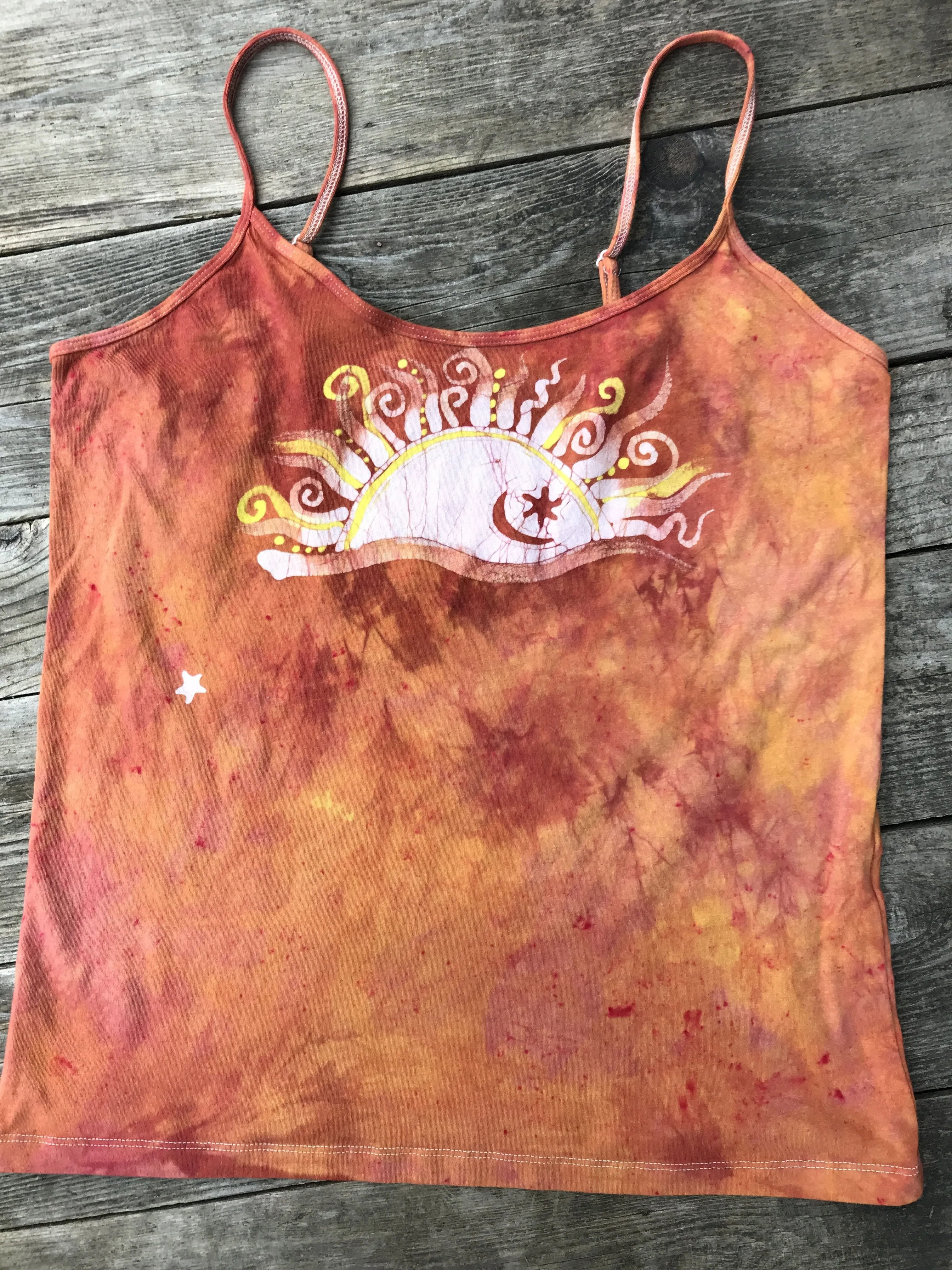 Sweet Orange Sunrise Yoga Camisole