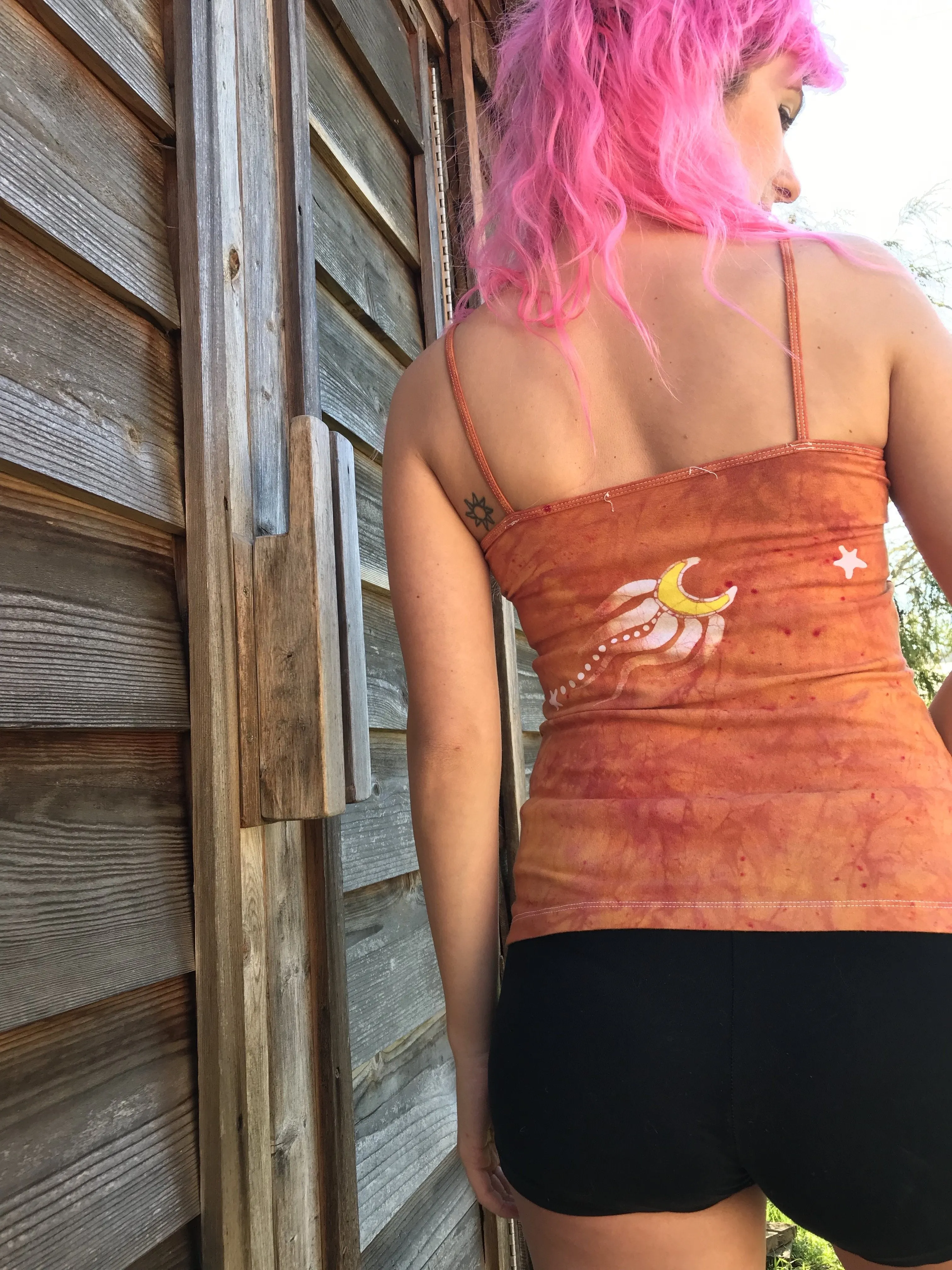 Sweet Orange Sunrise Yoga Camisole