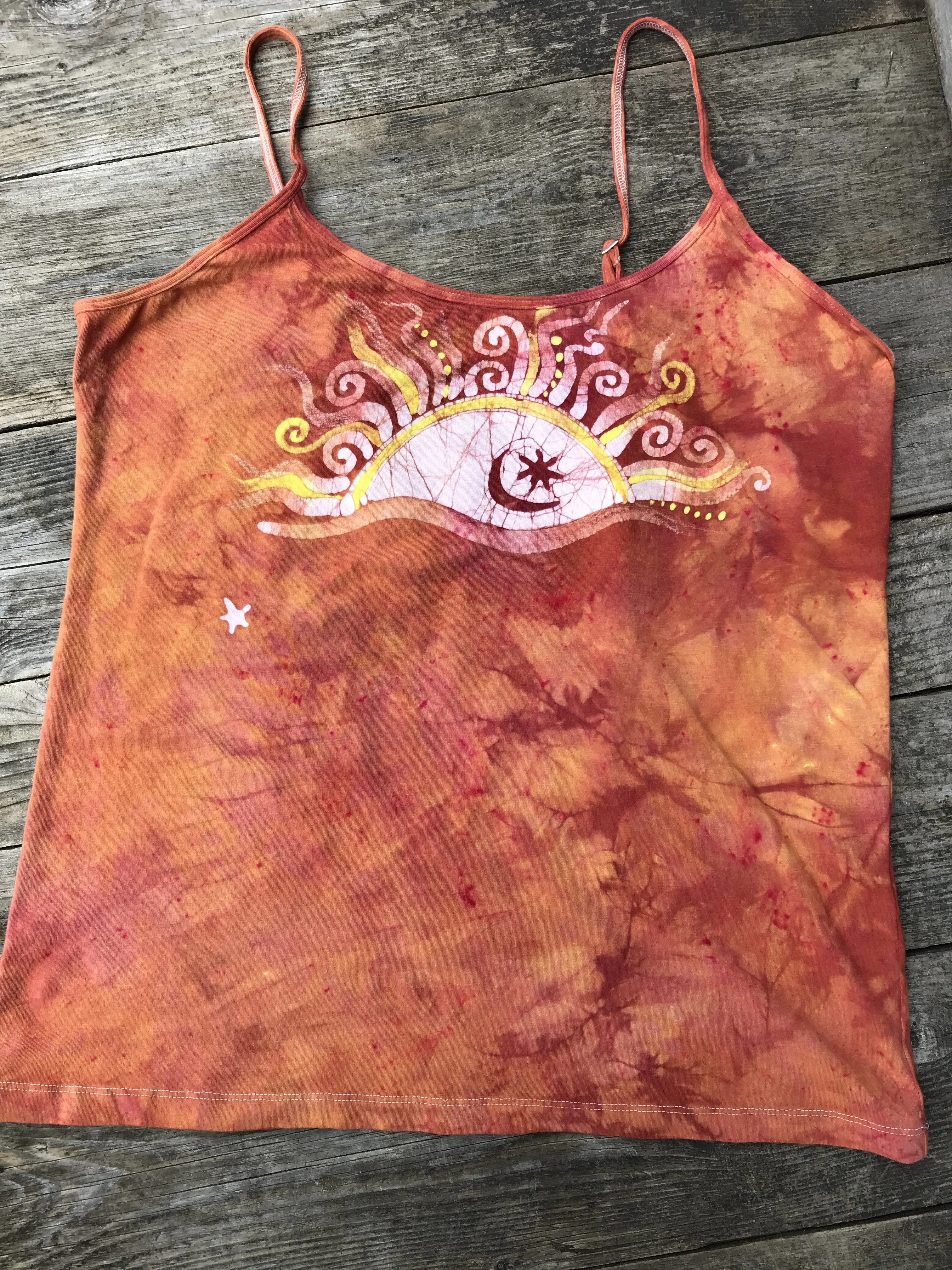 Sweet Orange Sunrise Yoga Camisole