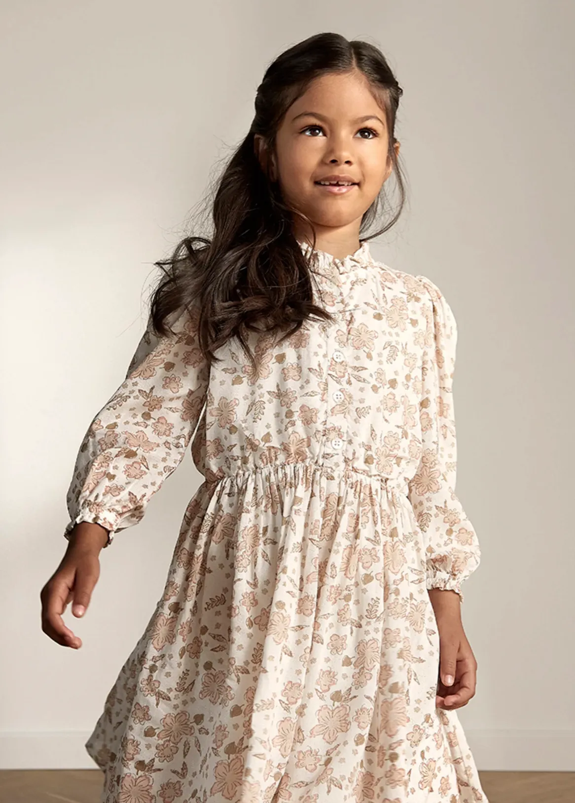 The Mirth Woven Flower Dress - KIDS