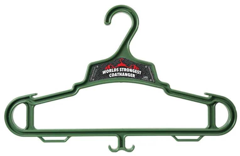 The World’s Strongest Coat Hanger