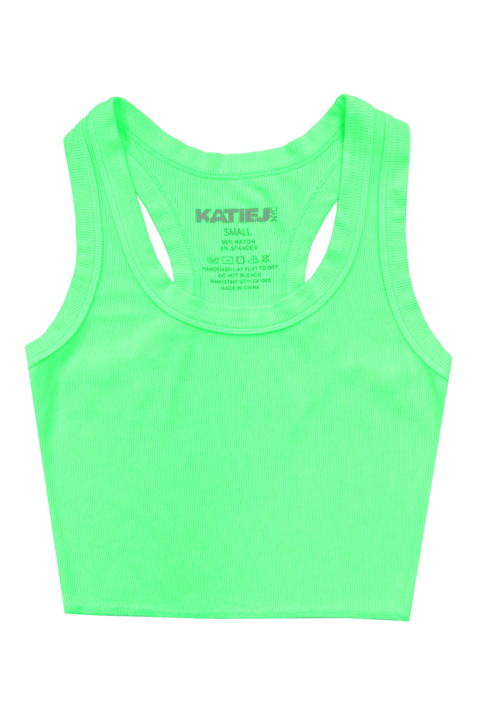 TWEEN LIVI RIBBED TANK SOLIDS - FINAL SALE