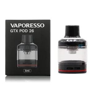 Vaporesso Go 80 Pod - GTX Pod 26 - 5ml - Each