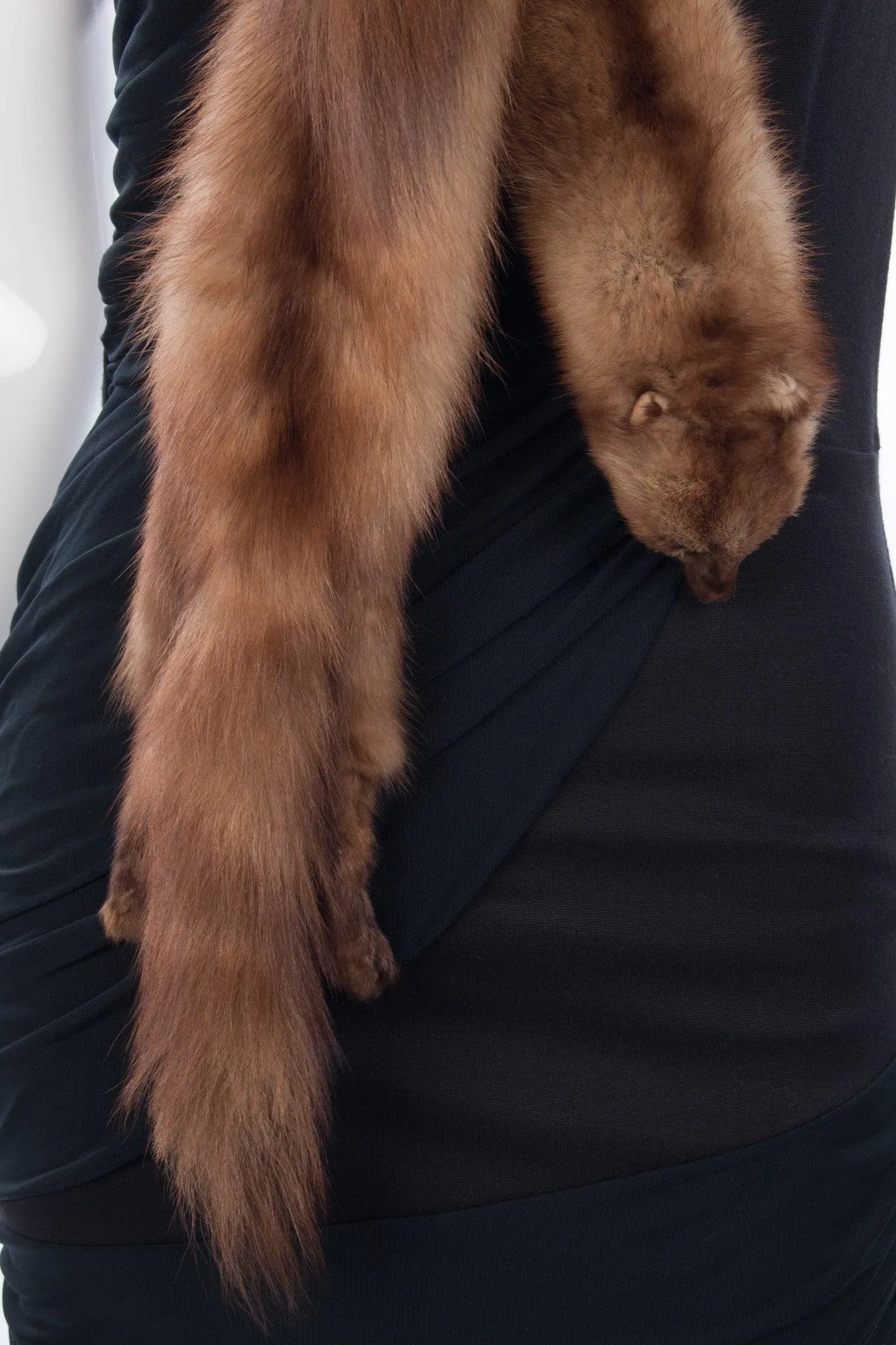 Vintage Maxwell Croft shaped mink collar