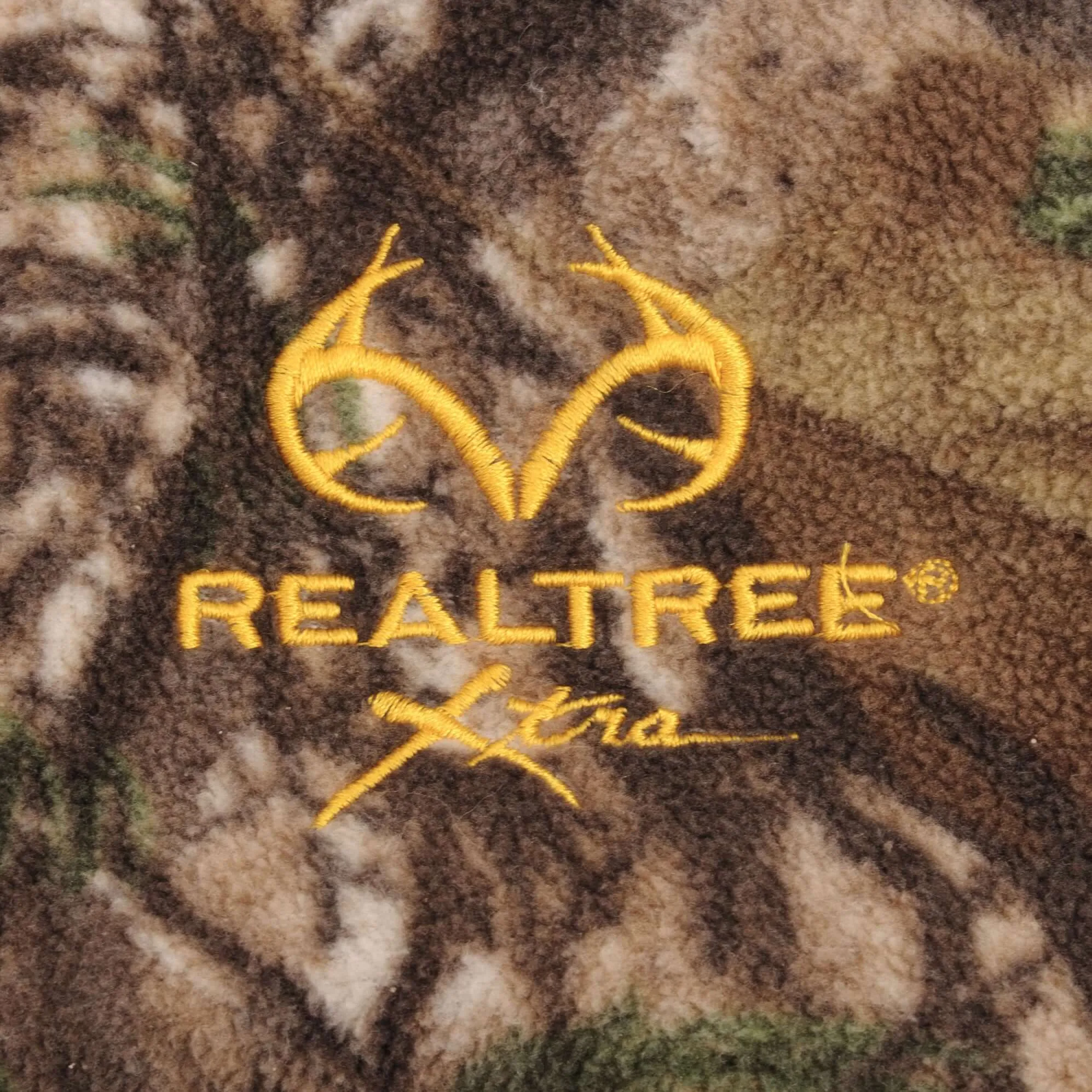 VINTAGE REALTREE XTRA CAMO HUNTING FLEECE JACKET SIZE MEDIUM