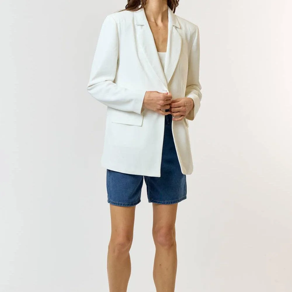 Willow White Blazer