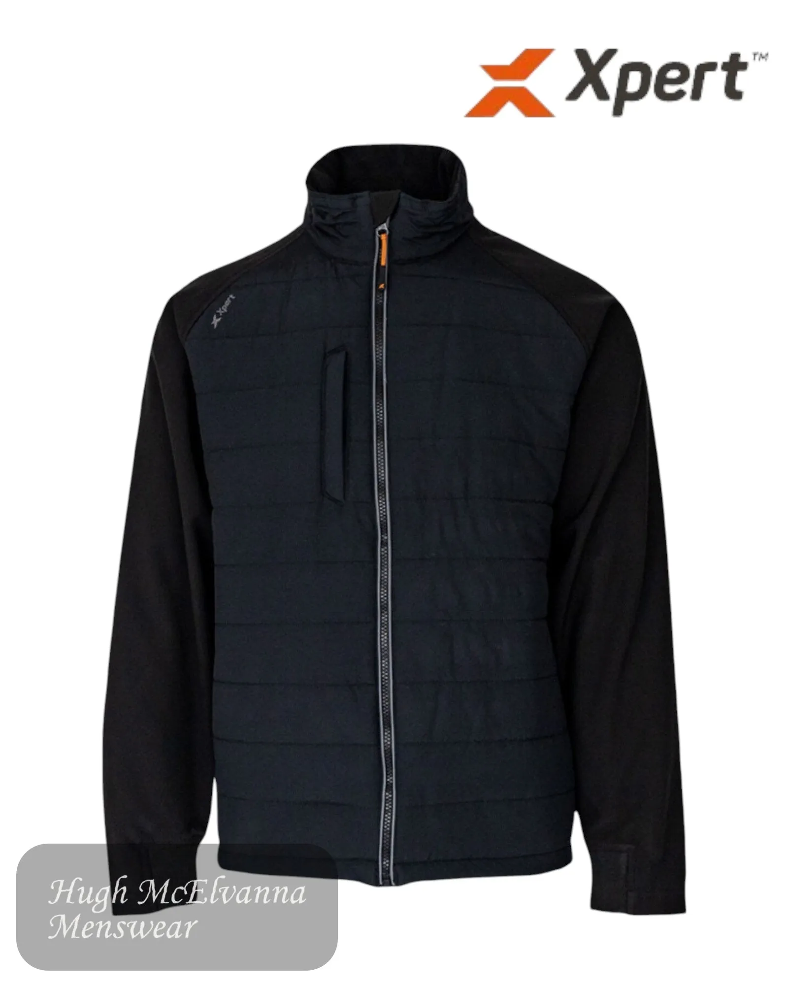 Xpert PRO Rip-Stop Hybrid Jacket Black - XPP6500