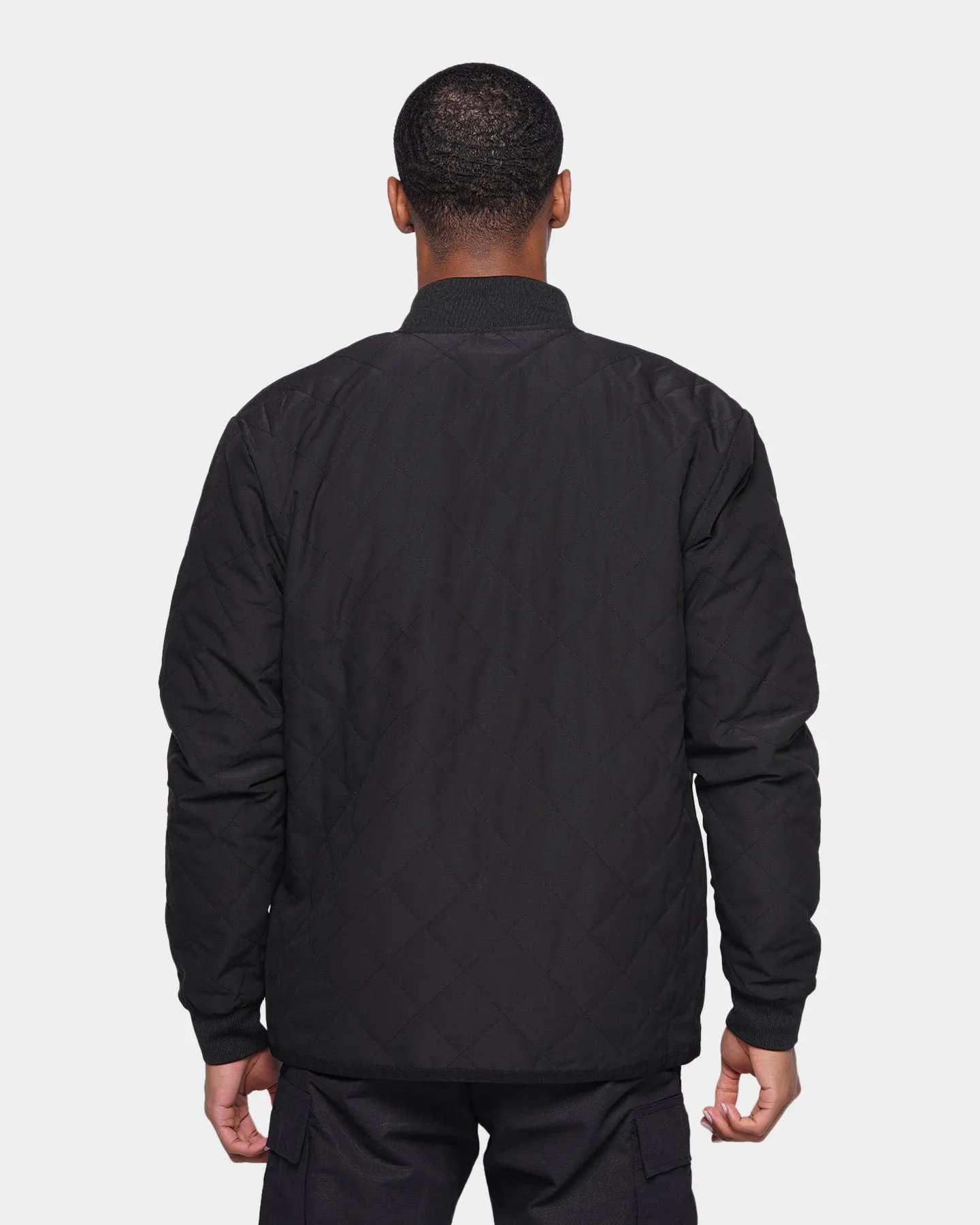 XXIII Frisco Quilted Bomber Jacket Black